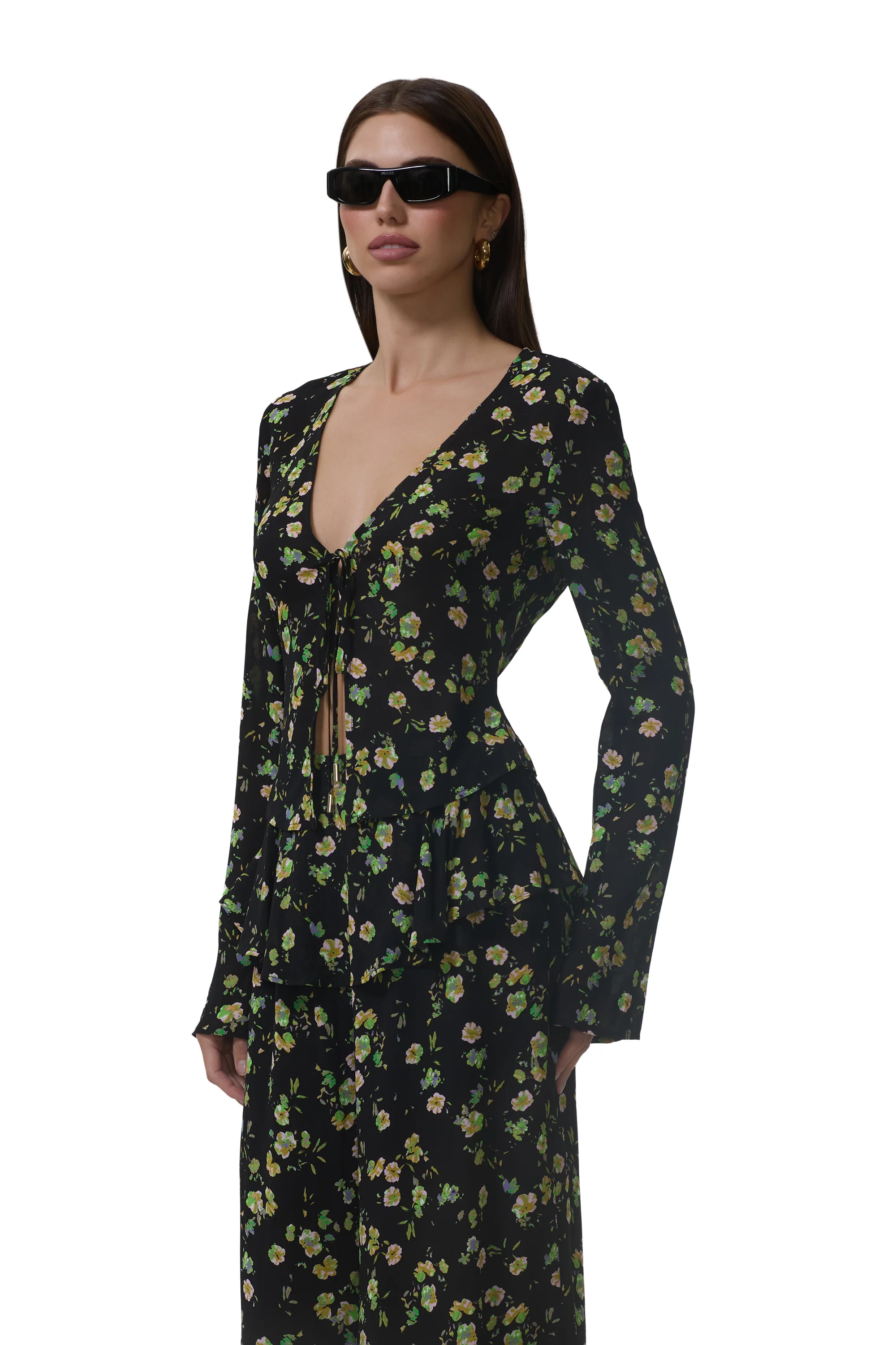 Tyra Top - Citrus Ditsy - Image 3